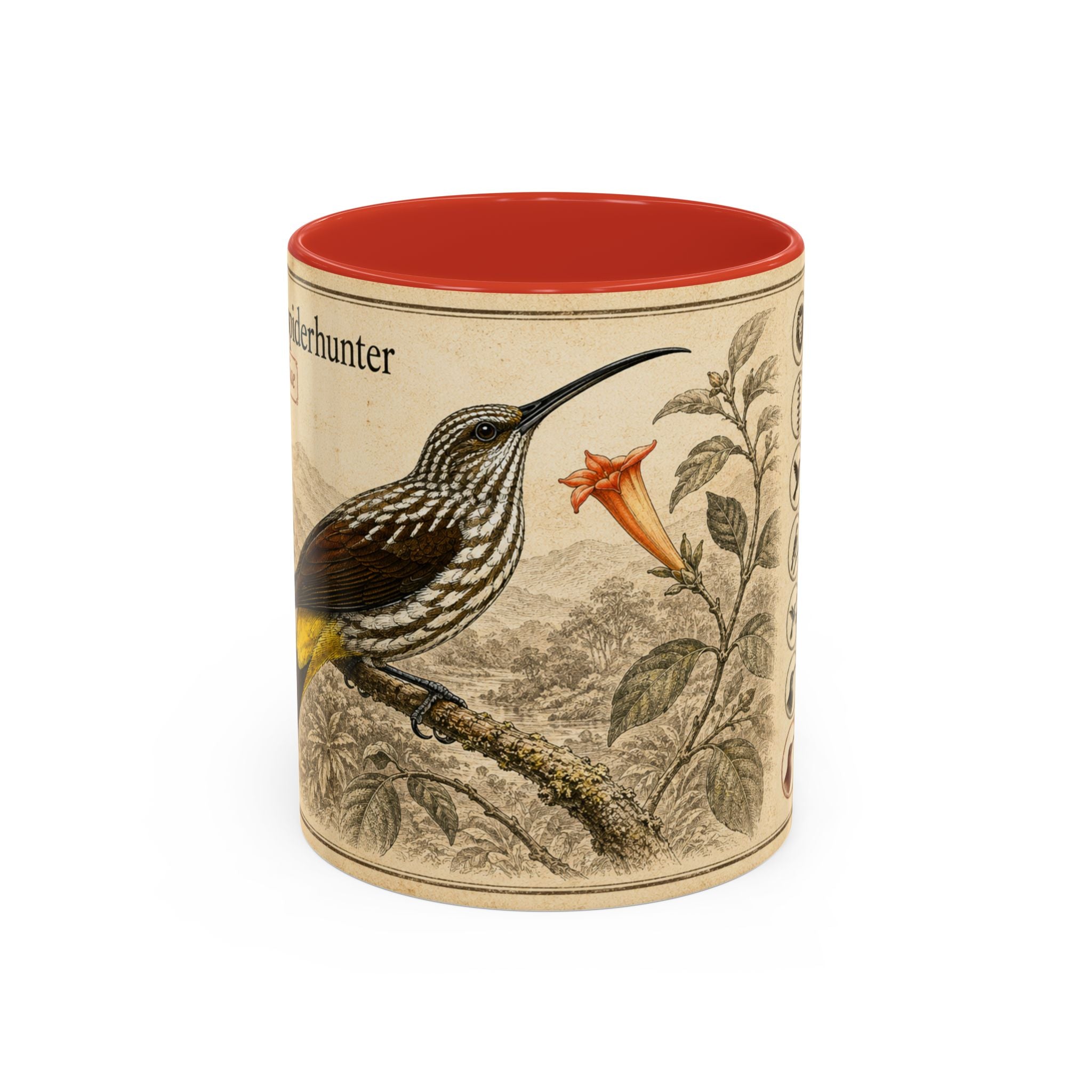 Custom Gift for Julia - Whitehead's spiderhunter (Arachnothera juliae) Nature Lovers Mug  - Europe / UK