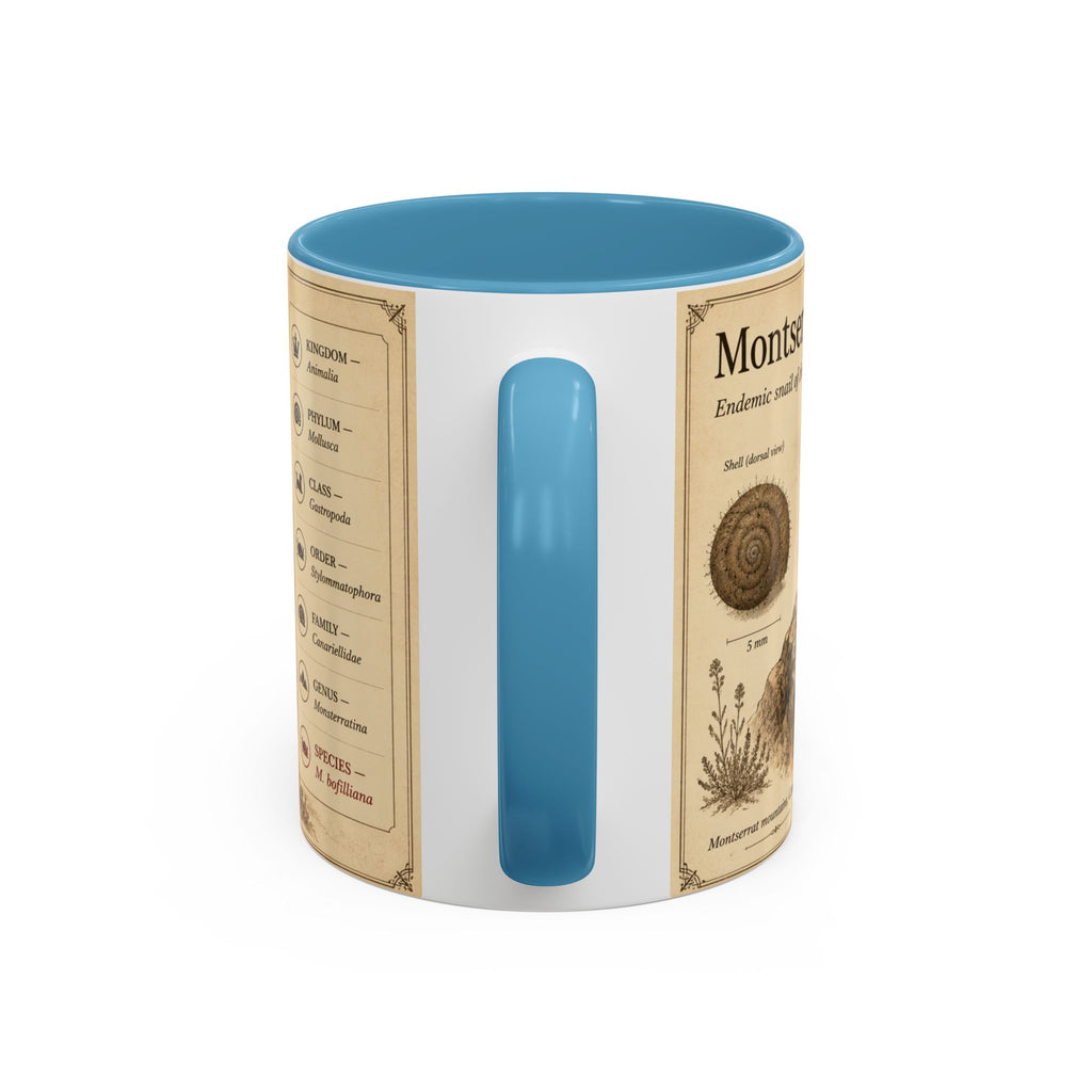 Custom Montserrat Snail Mug – Nature Lover's Gift for Montserrat (Montserratina bofilliana) – Europe/UK