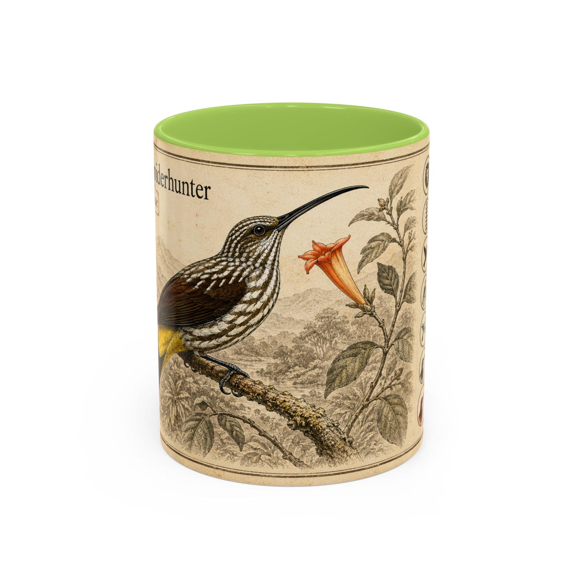 Custom Gift for Julia - Whitehead's spiderhunter (Arachnothera juliae) Nature Lovers Mug  - Europe / UK