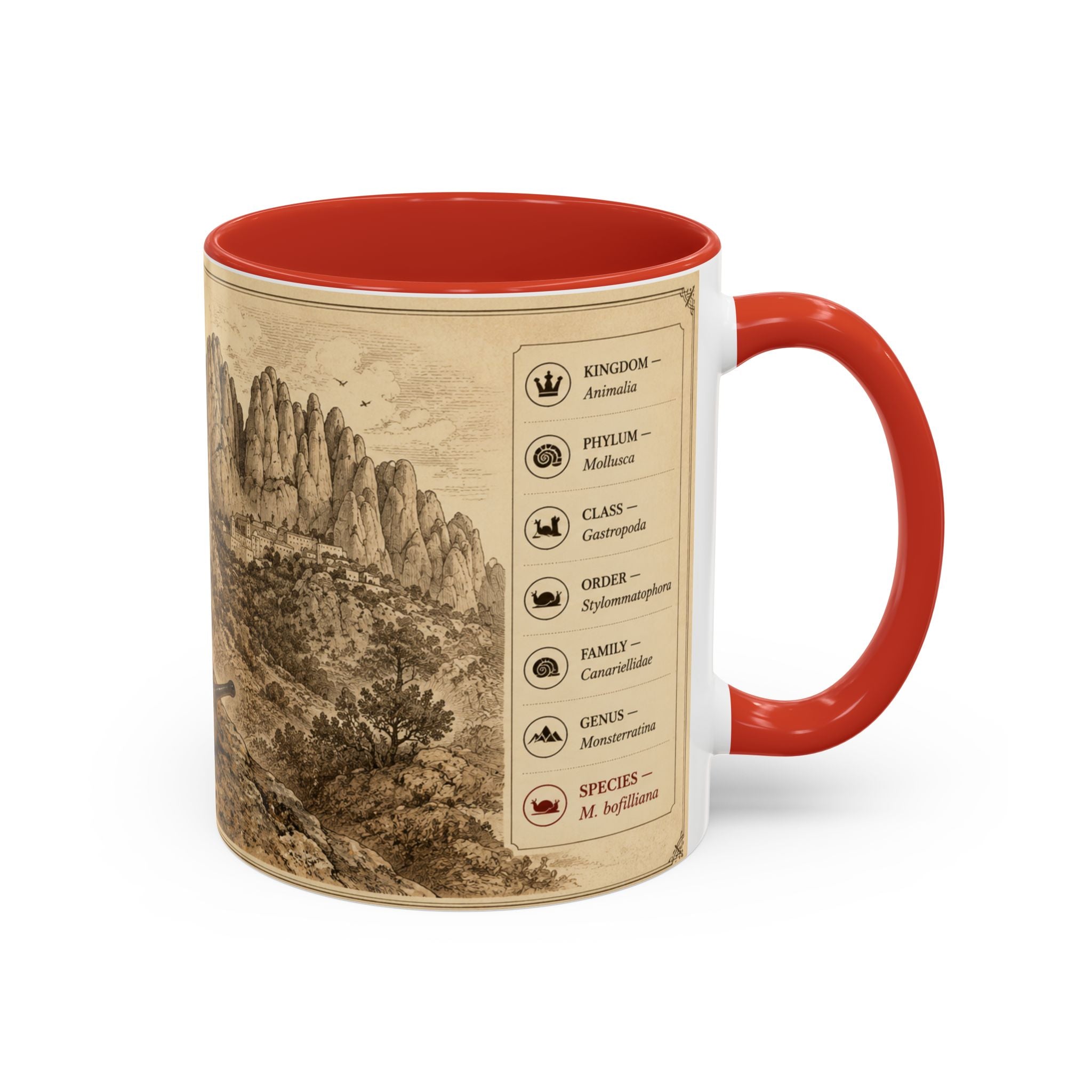 Custom Montserrat Snail Mug – Nature Lover's Gift for Montserrat (Montserratina bofilliana) – Europe/UK