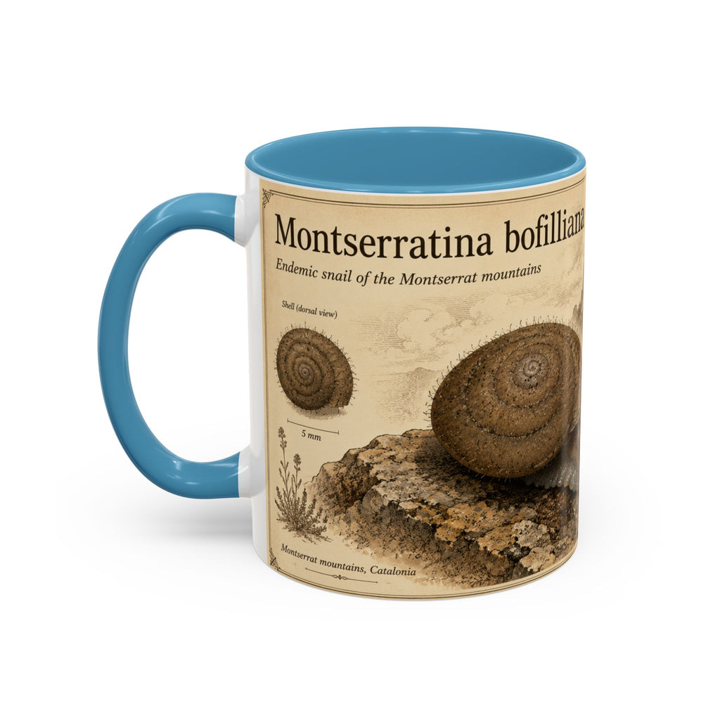 Custom Montserrat Snail Mug – Nature Lover's Gift for Montserrat (Montserratina bofilliana) – Europe/UK