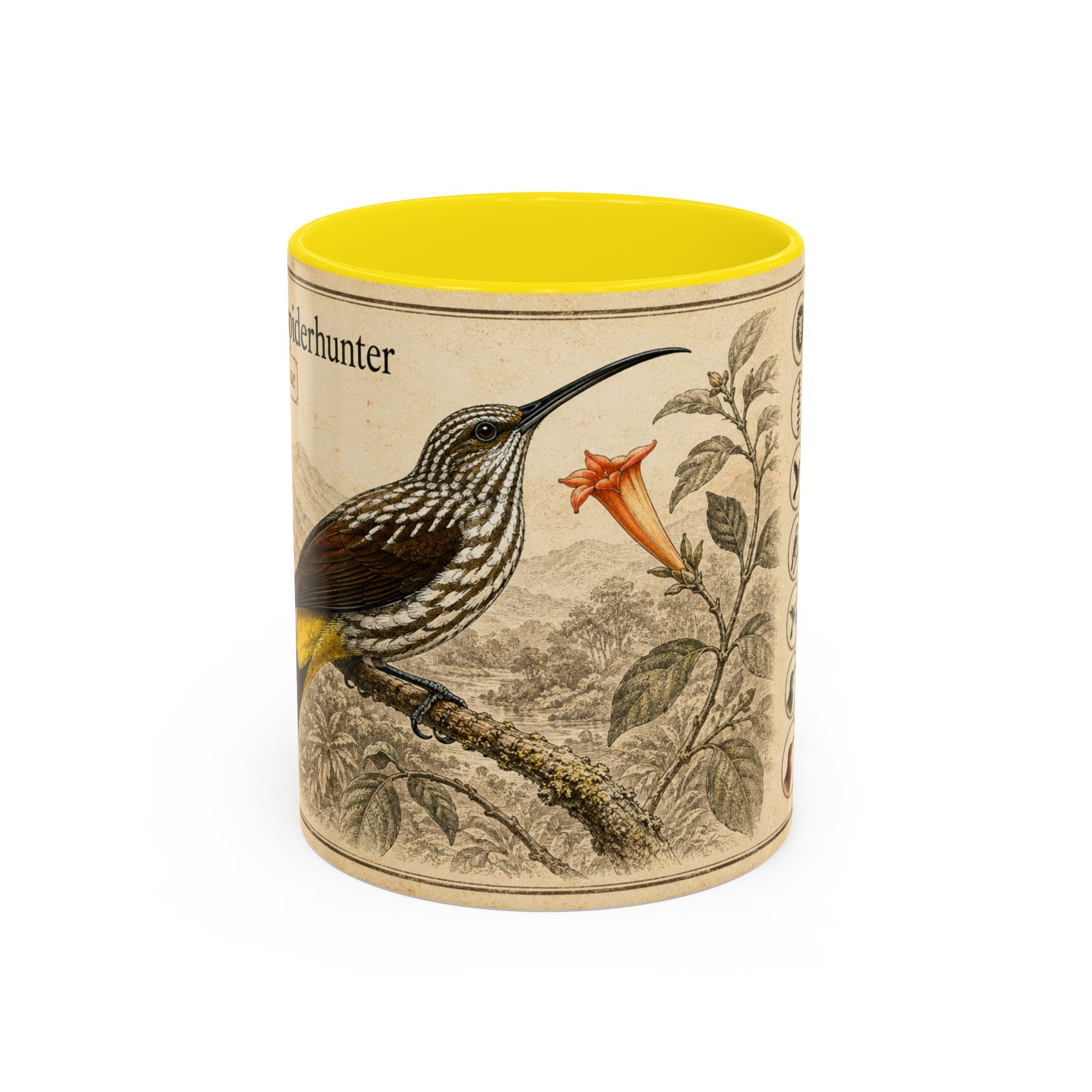 Custom Gift for Julia - Whitehead's spiderhunter (Arachnothera juliae) Nature Lovers Mug  - Europe / UK