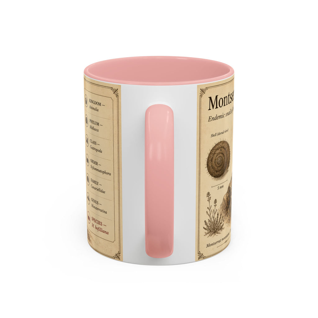 Custom Montserrat Snail Mug – Nature Lover's Gift for Montserrat (Montserratina bofilliana) – Europe/UK