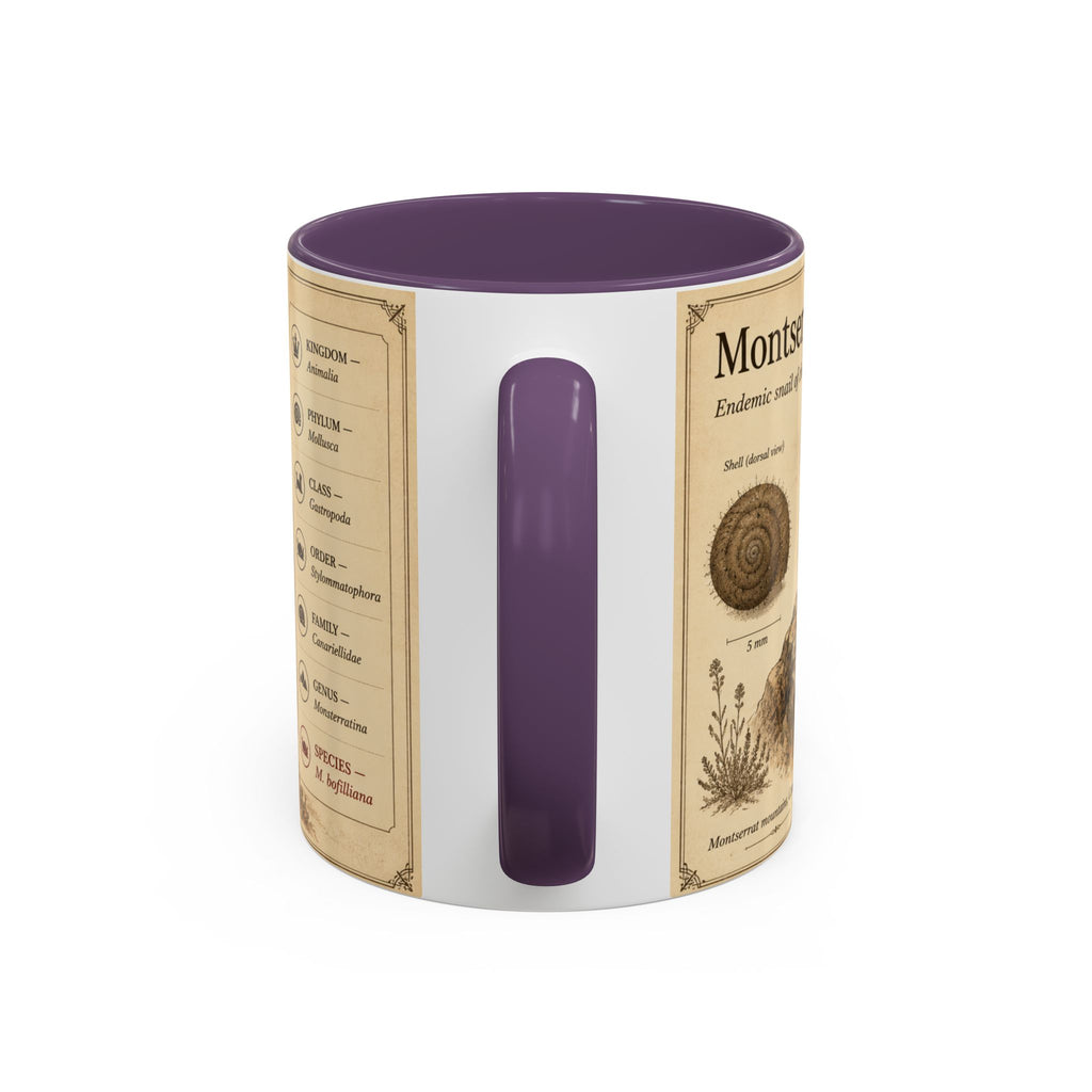 Custom Montserrat Snail Mug – Nature Lover's Gift for Montserrat (Montserratina bofilliana) – Europe/UK