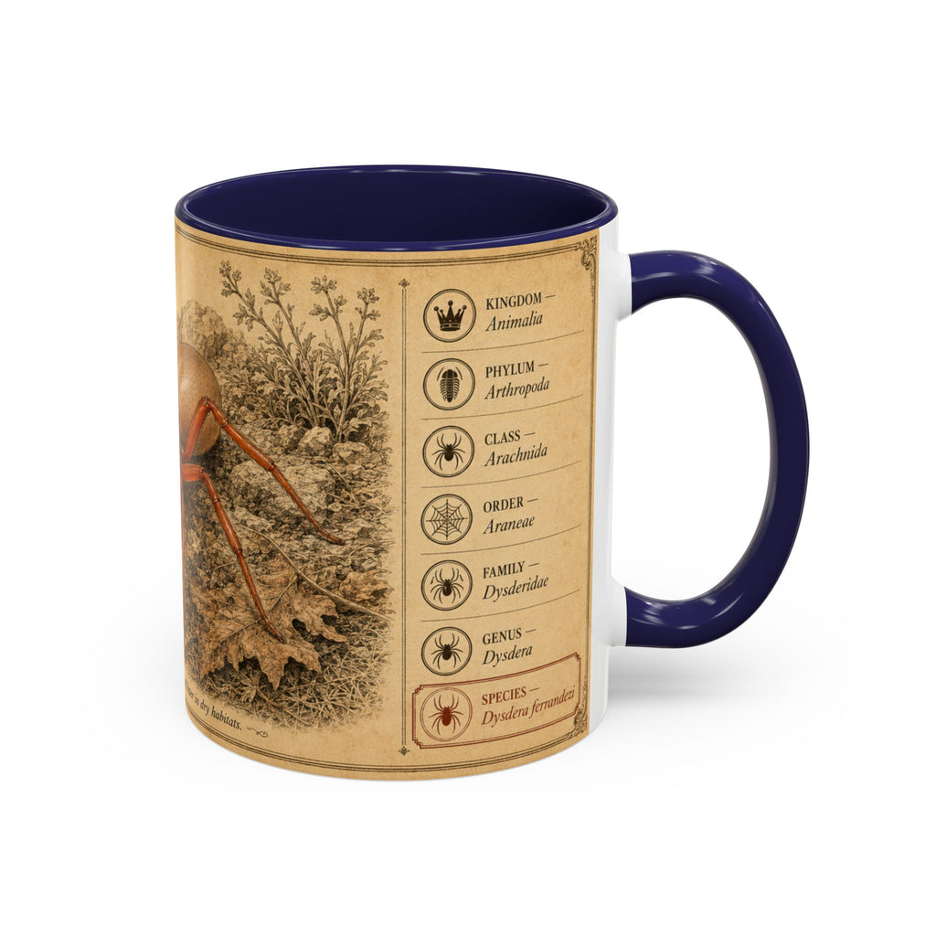 Custom Woodlouse-Hunting Spider Mug – Nature Lover's Gift for Ferran (Dysdera ferrandezi) – Europe/UK