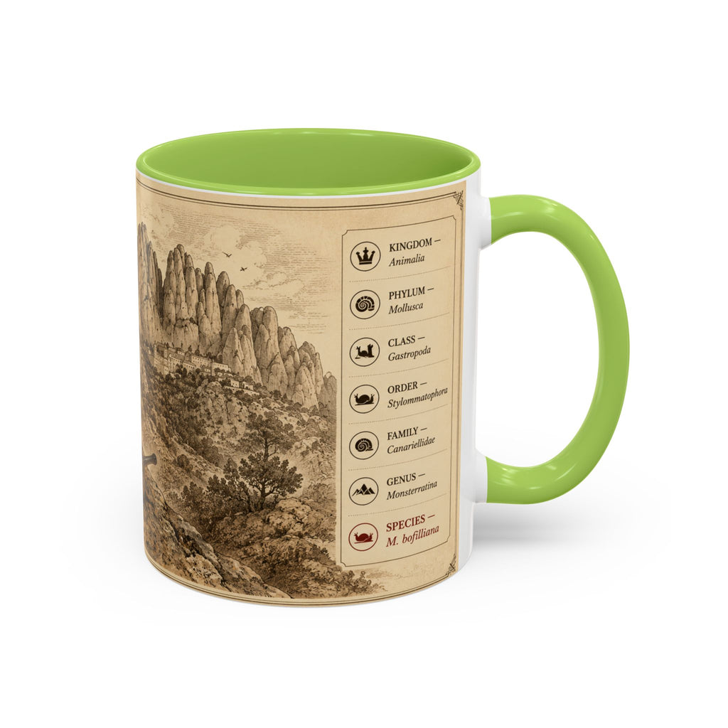 Custom Montserrat Snail Mug – Nature Lover's Gift for Montserrat (Montserratina bofilliana) – Europe/UK