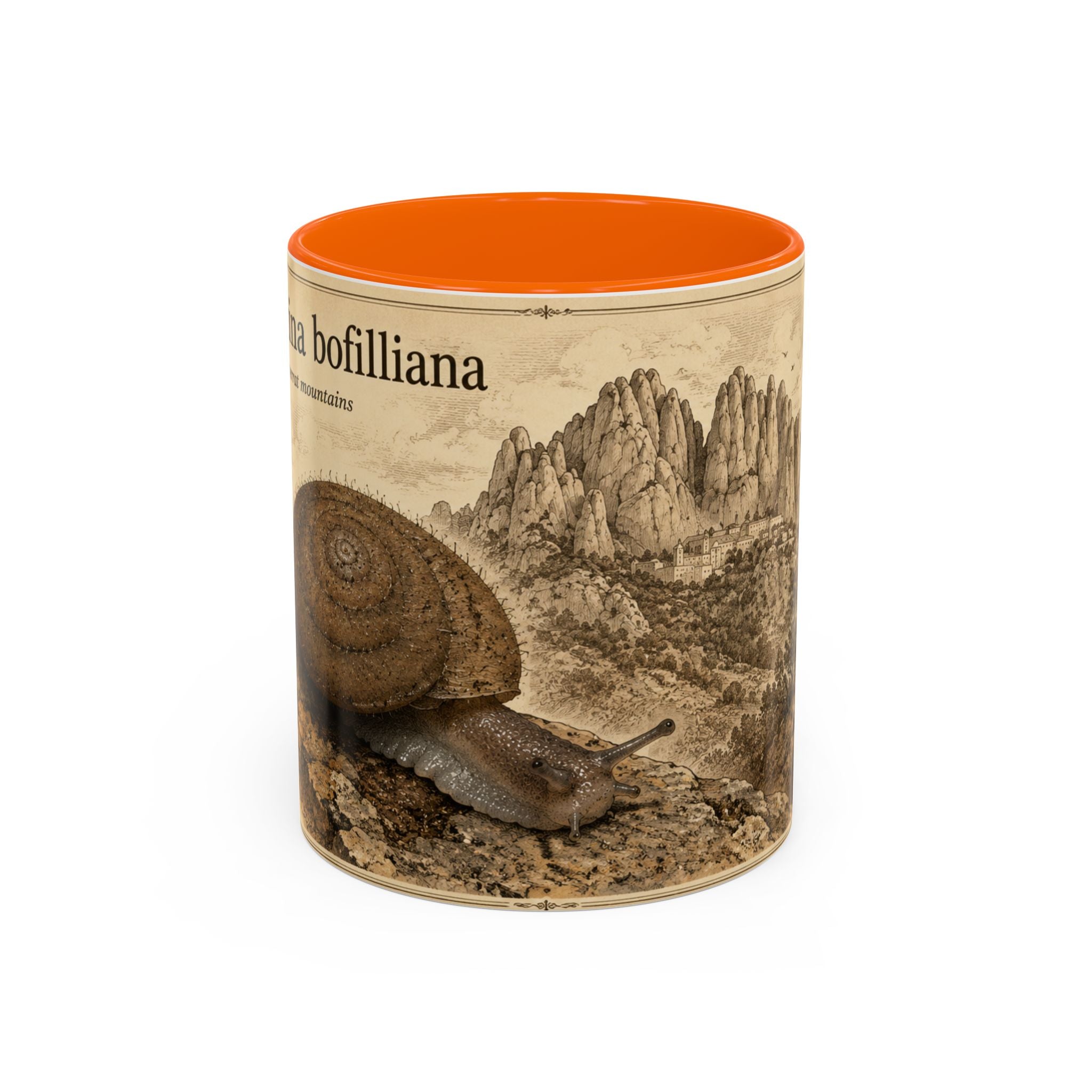 Custom Montserrat Snail Mug – Nature Lover's Gift for Montserrat (Montserratina bofilliana) – Europe/UK