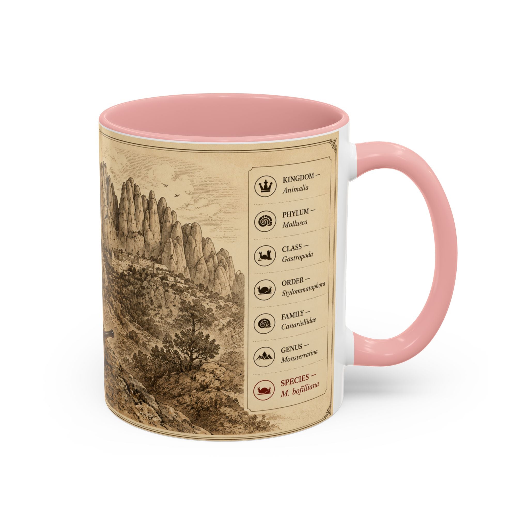 Custom Montserrat Snail Mug – Nature Lover's Gift for Montserrat (Montserratina bofilliana) – Europe/UK