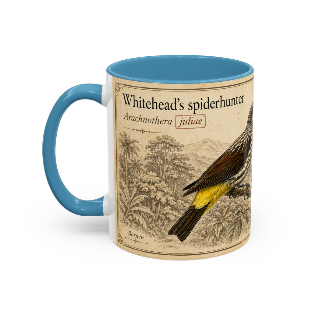 Custom Gift for Julia - Whitehead's spiderhunter (Arachnothera juliae) Nature Lovers Mug  - Europe / UK