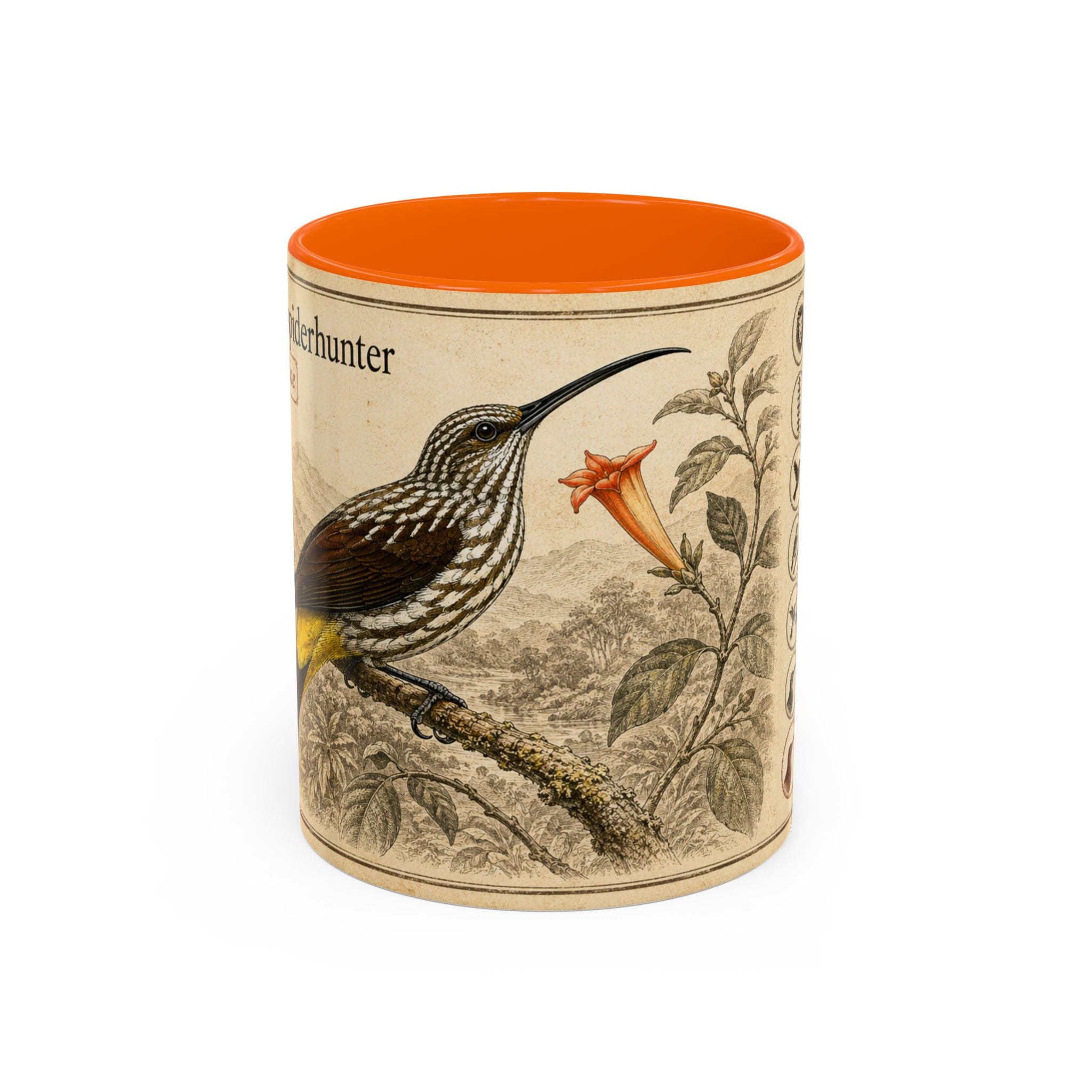 Custom Gift for Julia - Whitehead's spiderhunter (Arachnothera juliae) Nature Lovers Mug  - Europe / UK