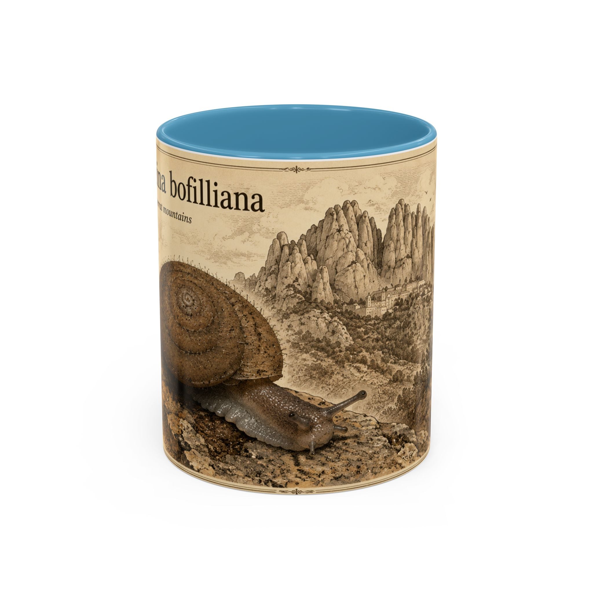 Custom Montserrat Snail Mug – Nature Lover's Gift for Montserrat (Montserratina bofilliana) – Europe/UK